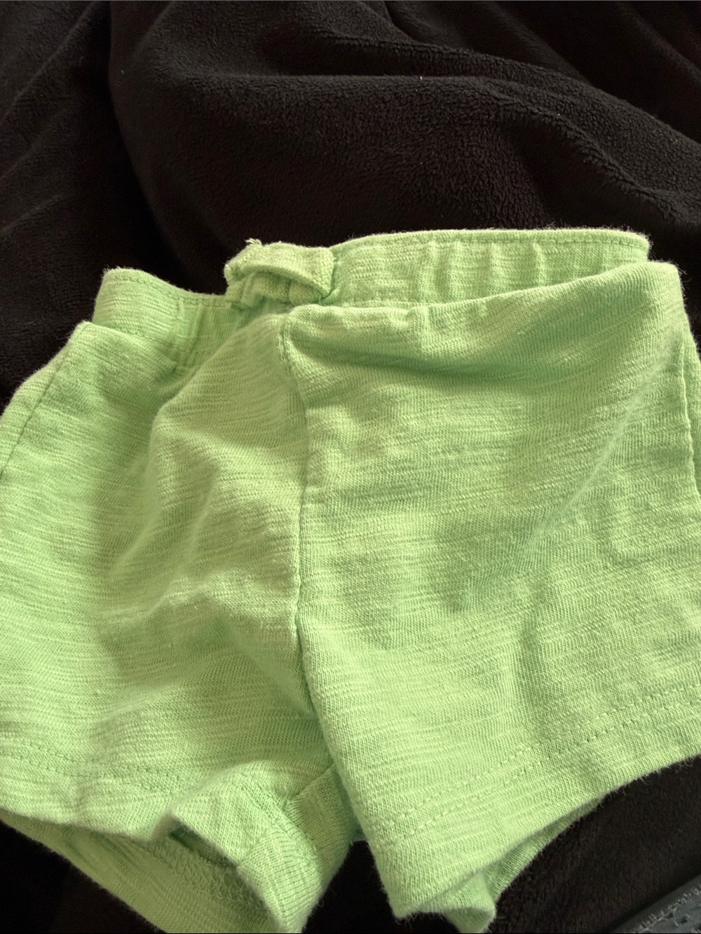 jumping beans Light Green Knit Toddler Shorts